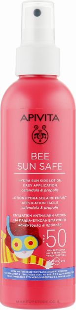 Picture of Apivita Bee Sun Solaire Safe Lotion Hydra Solaire Enfant Application facile SPF50 200ml